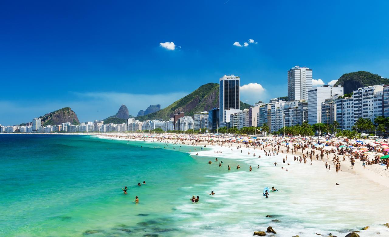 Copacabana, Mirante Do Azul Mar Rio de Janeiro Exterior photo